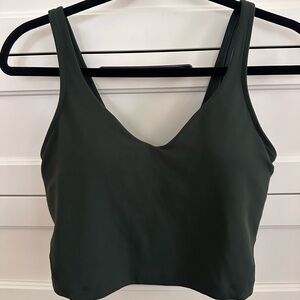 Lululemon Align tank Rainforest green Size 8